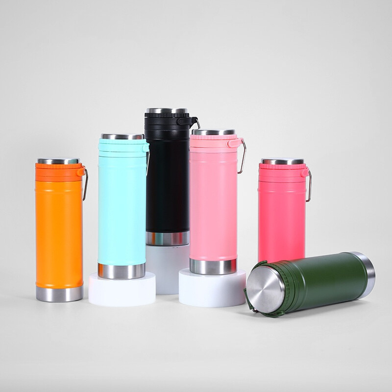 Commuter Active Carry Hydration Flask | 500ml Vacuum | Eco-Friendly Wholesale