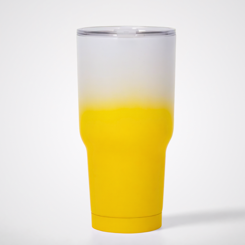 Chic Gradient Travel Tumbler | 30oz Double-Wall Vacuum | Trend Retail Bulk