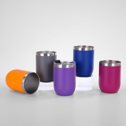 Classic 12oz Wine & Champagne Tumbler | Double-Wall Vacuum | Brewery Wholesale
