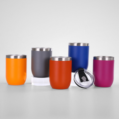 Classic 12oz Wine & Champagne Tumbler | Double-Wall Vacuum | Brewery Wholesale