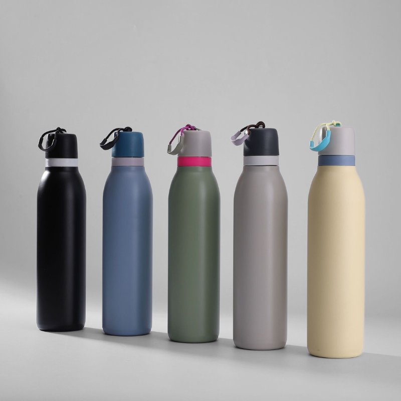 Sweet Macaron Sports Flask | 18oz-24oz Double-Wall | Trend Retail & Gym Bulk