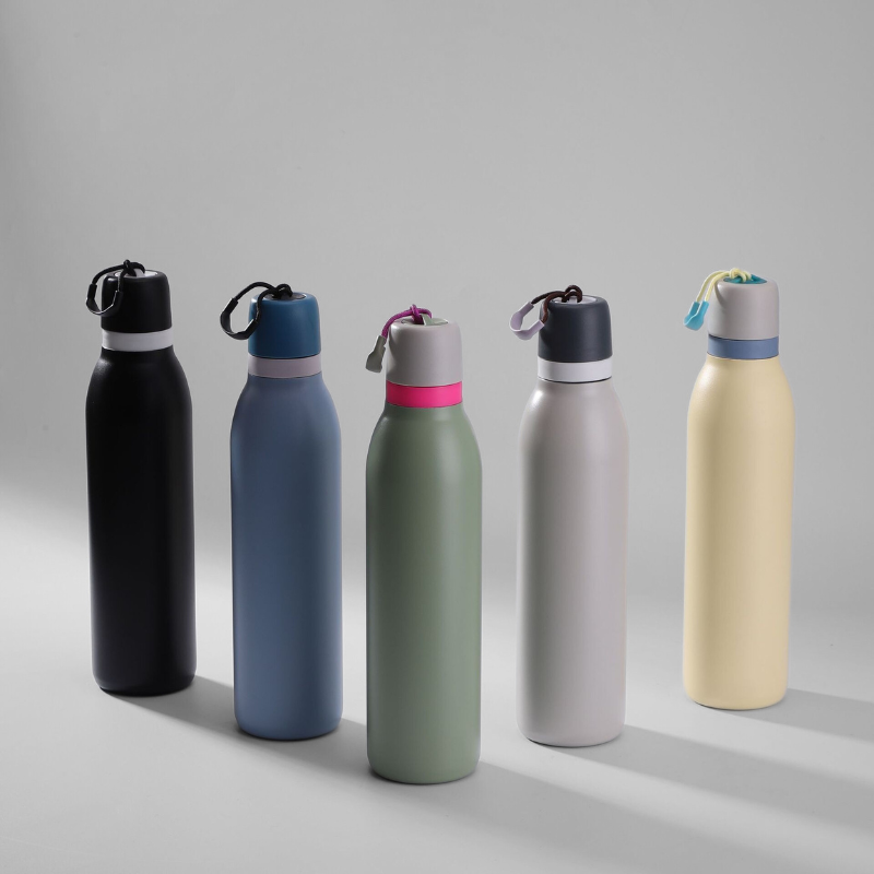 Sweet Macaron Sports Flask | 18oz-24oz Double-Wall | Trend Retail & Gym Bulk