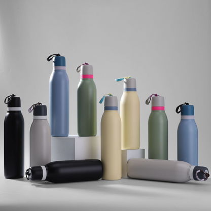 Sweet Macaron Sports Flask | 18oz-24oz Double-Wall | Trend Retail & Gym Bulk